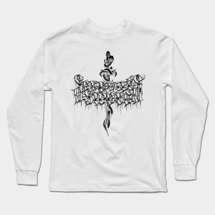 Serpent's Sword Black Logo Long Sleeve T-Shirt